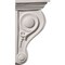 Ekena Millwork 6 5/8"W x 5 1/4"D x 10"H Holmdel Smooth Scroll Corbel COR06X05X10HO - alternate 2